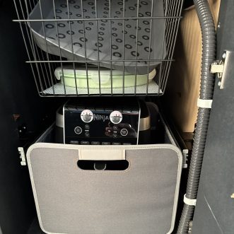 Stauraum in der Küche ohne Rückenschaden