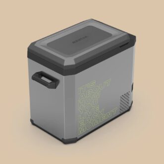 Kühlbox in der Heckgarage